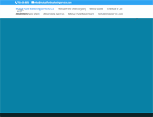 Tablet Screenshot of mutualfundmarketingservices.com